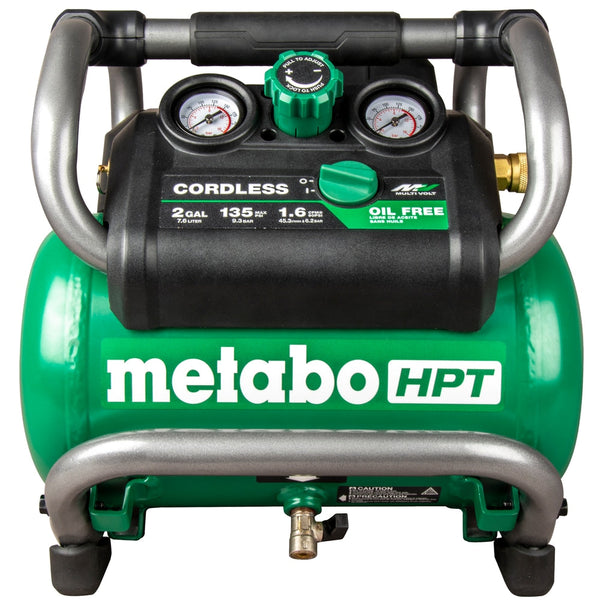 Metabo HPT 36V Cordless Air Compressor, 2-Gal O2
