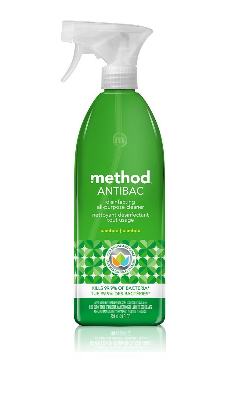method Antibacterial Disinfecting All-purpose Cleaner, Bamboo, 828-mL I8