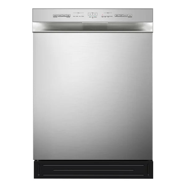 Midea 24 in. Built-in Dishwasher with Hybrid Stainless Steel Tub F1