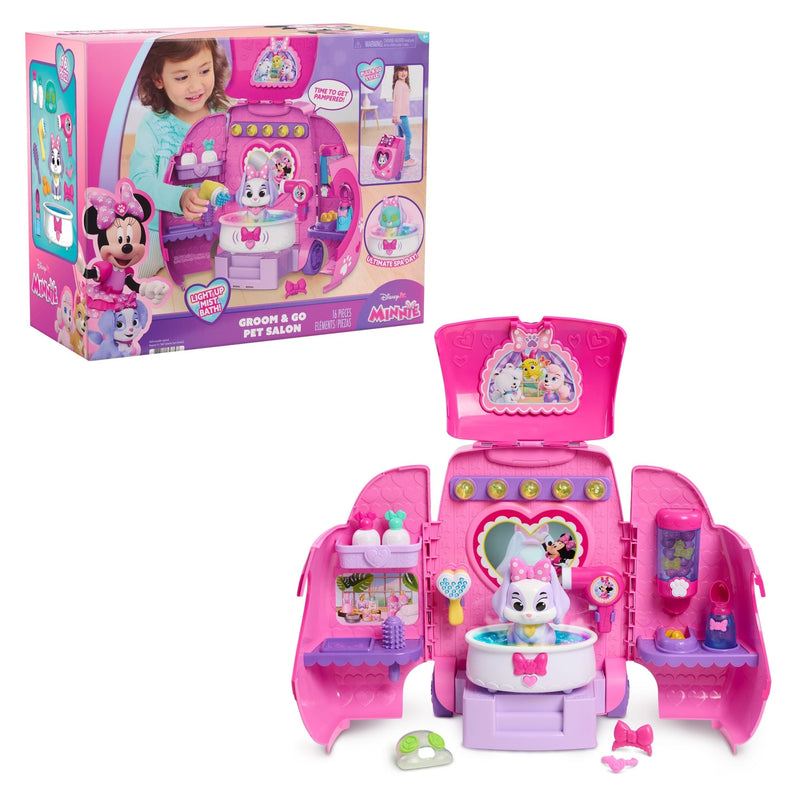 Minnie Pet Grooming Mobile Center, Pink J9