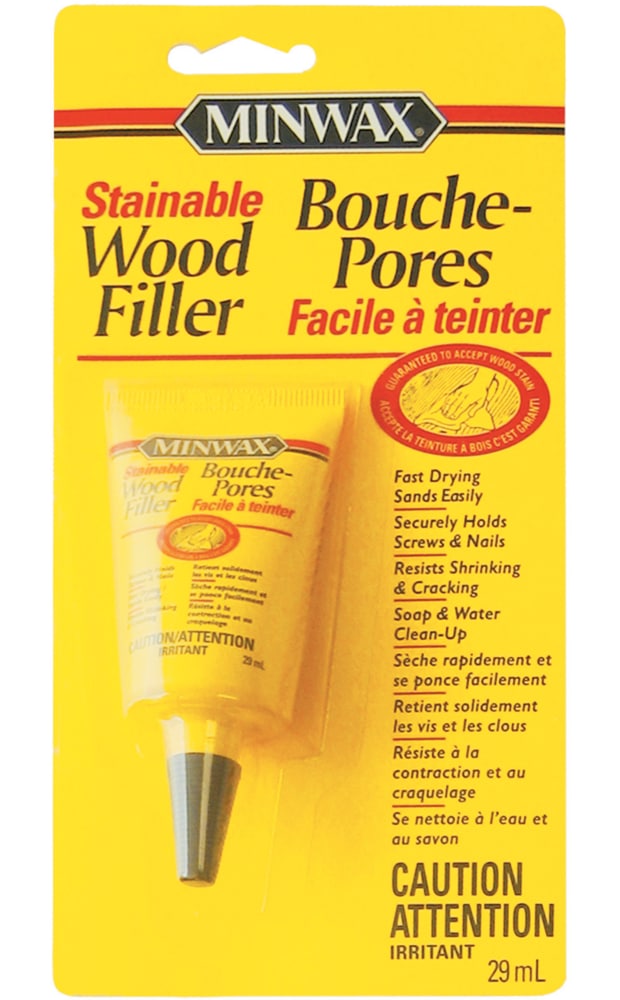 Minwax Stainable Interior/Exterior Wood Filler, Latex-Based, 29-mL Z8
