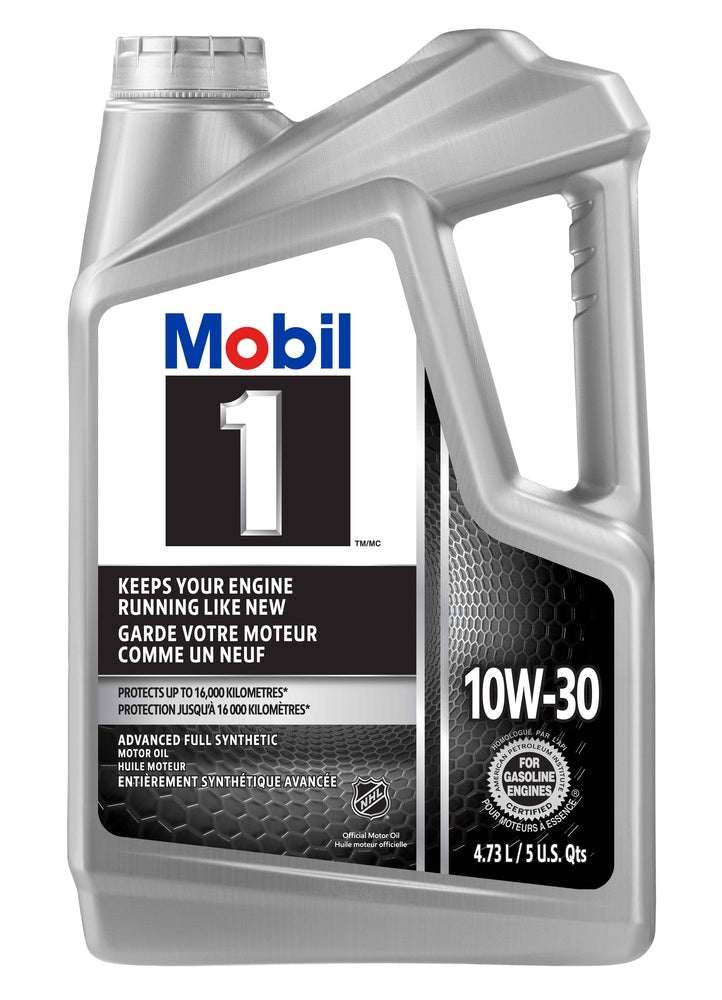 Mobil 1 10W30 Synthetic Engine/Motor Oil, 4.73-L K6
