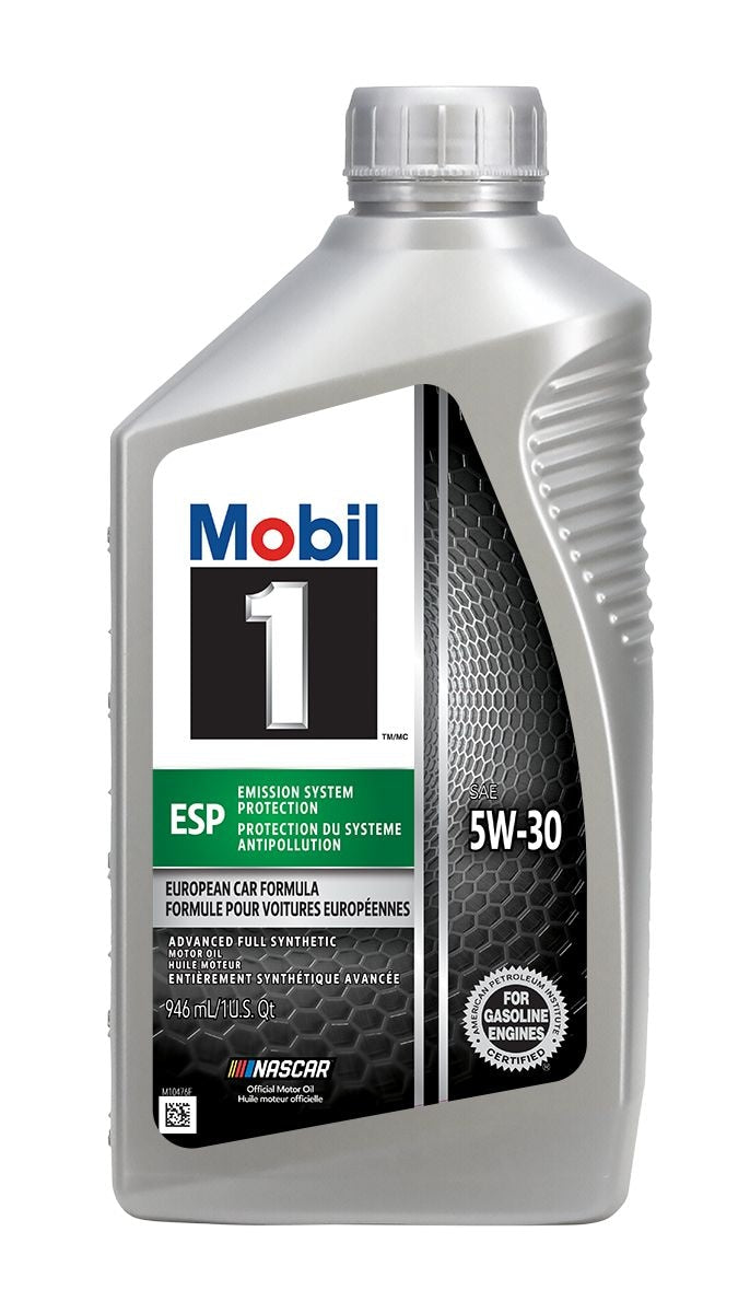 Mobil 1 ESP Emission System Protection 5W30 Synthetic Engine/Motor Oil, 946-mL V5