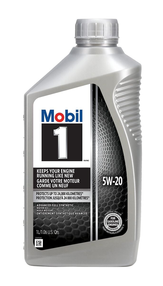 Mobil 15W20 Synthetic Engine/Motor Oil, 1-L D3
