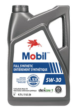 Mobil Full Synthetic 5W30 Engine/Motor Oil, 4.73-L