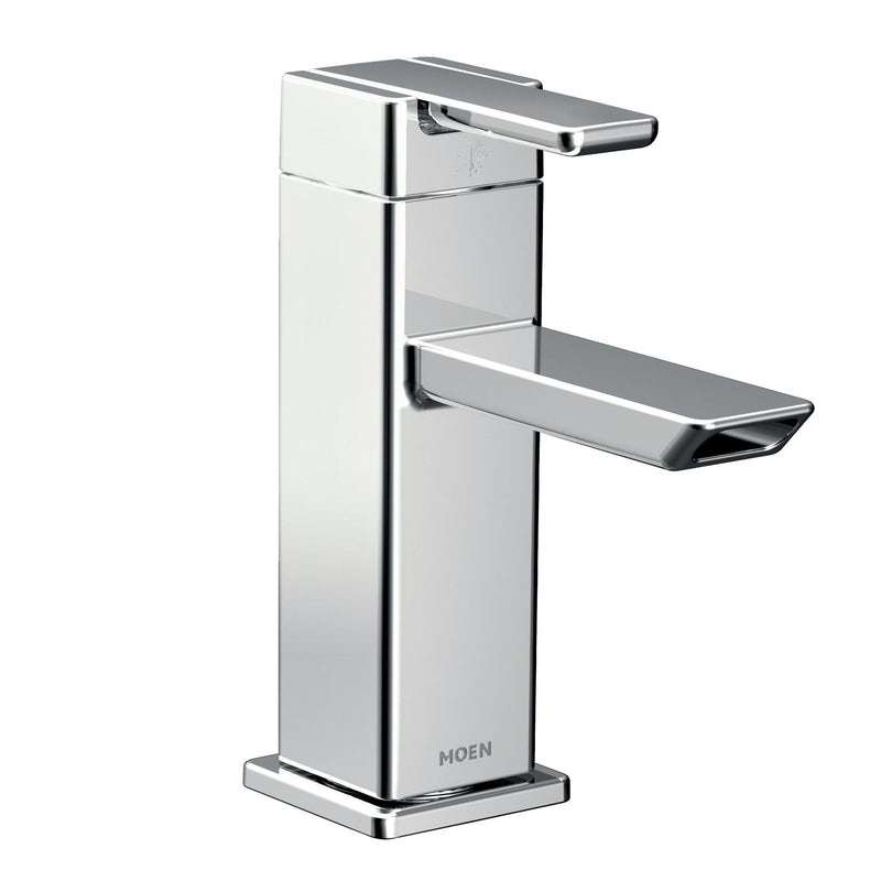 Moen 90-Degree 1-Handle Modern Lavatory Faucet, Chrome U2