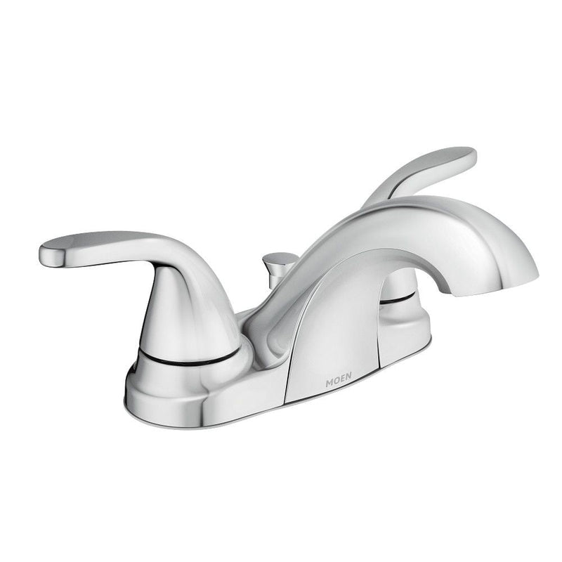 Moen Adler Double Handle Bathroom Faucet, Chrome R9