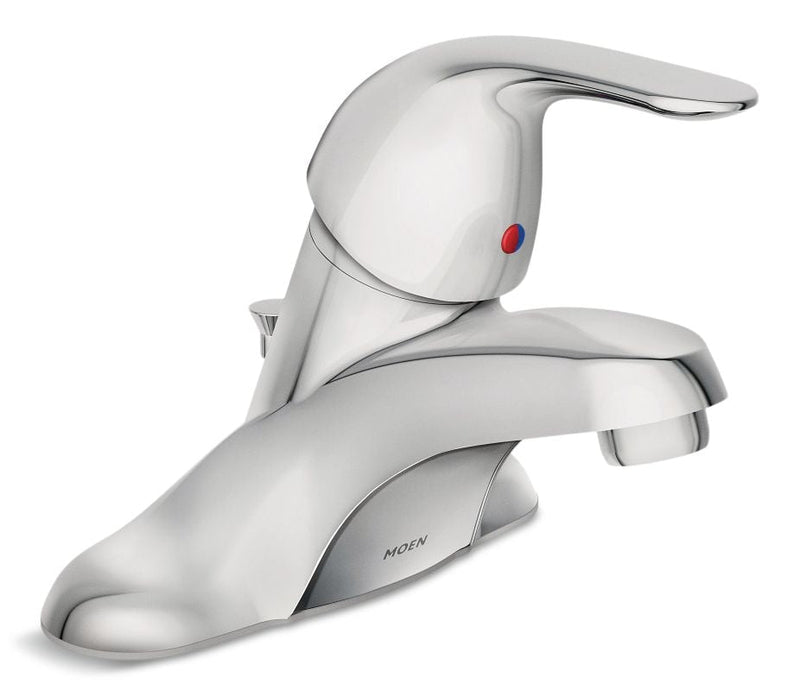 Moen Adler Single Handle Bathroom Faucet, Chrome E9