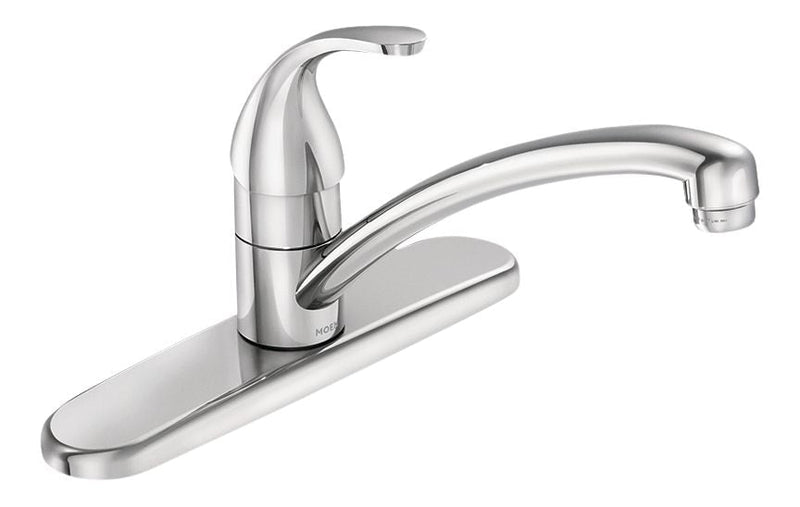 Moen Adler Single Handle Kitchen Faucet, Chrome G9
