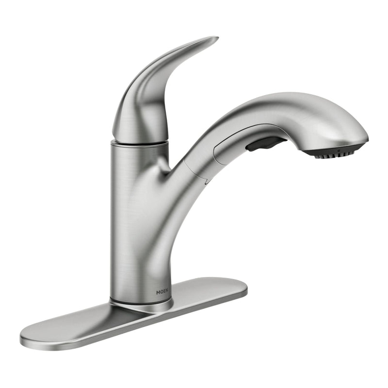 Moen Medina Single-Handle Pull-Out Kitchen Faucet, Spot Resist Stainless X3