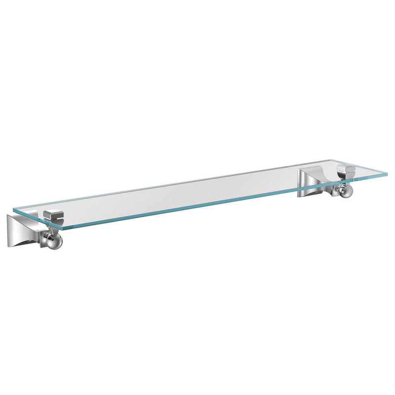 Moen Retreat Glass Vanity Shelf, Chrome B1
