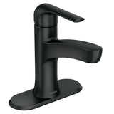 Moen Tilson Single-Handle Matte Black Bathroom Lavatory/Bathroom Sink Faucet