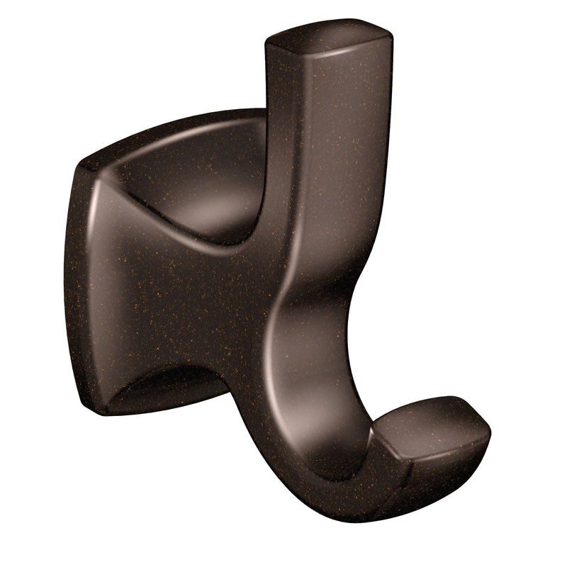 Moen Voss Double Robe Hook, Oil Rubbed Bronze M1