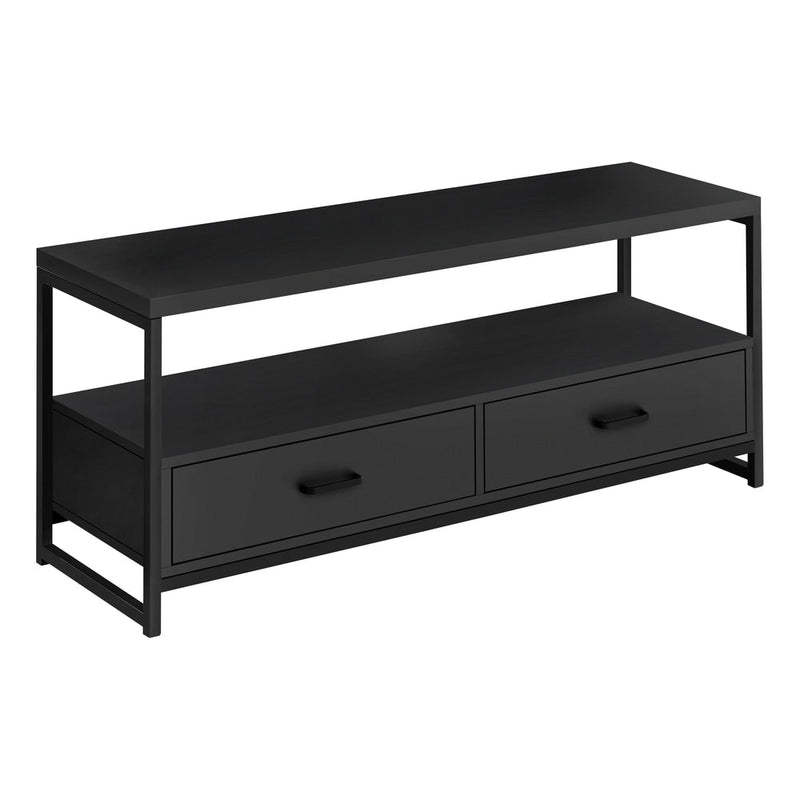 Monarch Specialities 2-Tier Industrial TV Stand U1