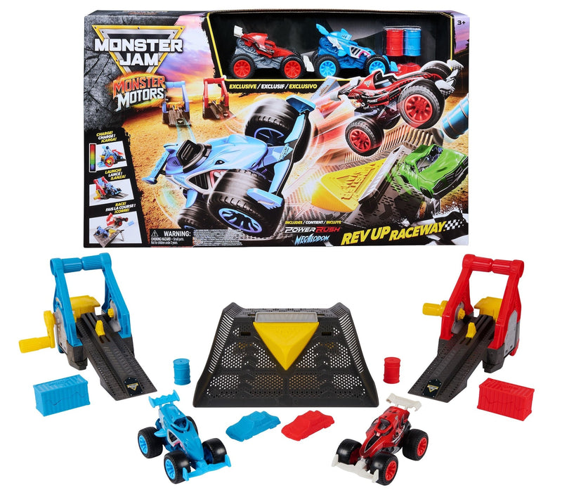 Monster Jam 1:64 Deluxe Light Up Playset T6