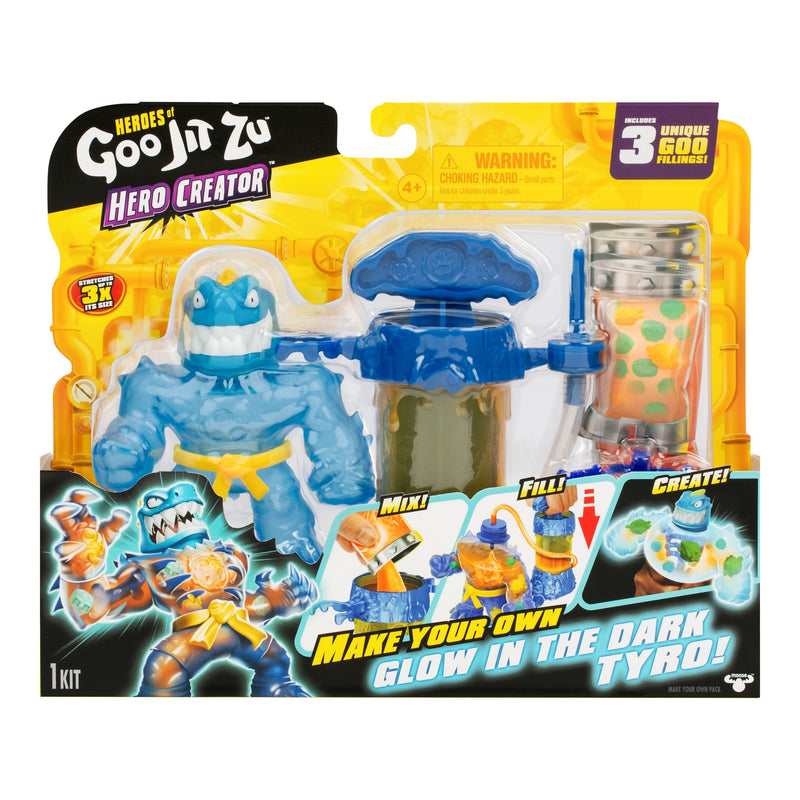 Moose Heroes of Goo Jit Zu Glow-in-the-Dark Extreme Hero Creator J3