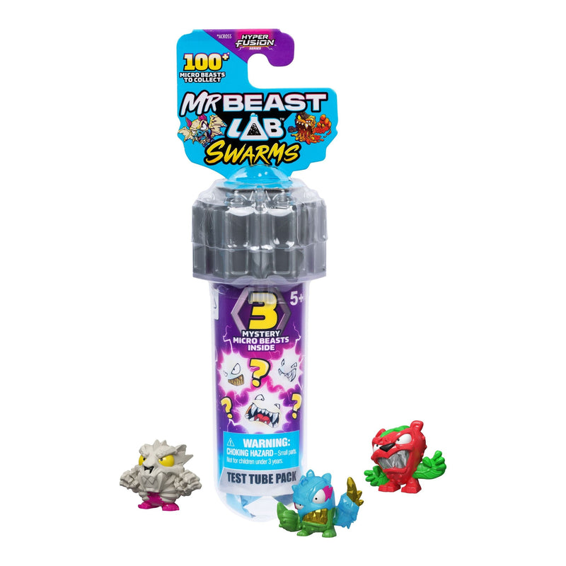 Moose Mr. Beast Lab Fusion Series Swarms, 3-pk, Assorted Figures A2