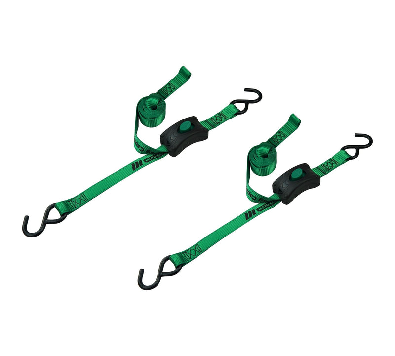 MotoMaster 1,200-lb Cam Buckle Tie Down, Quick Release, 1-in x 6-ft, 2-pk I5