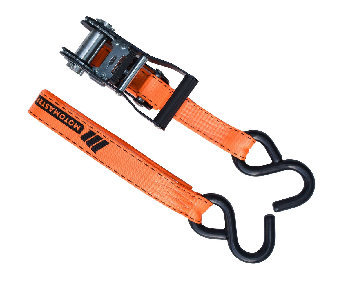 MotoMaster 3,000-lb Heavy Duty Ratchet Tie Down Strap, Non-Padded, 1-in x 10-ft, 2-pk