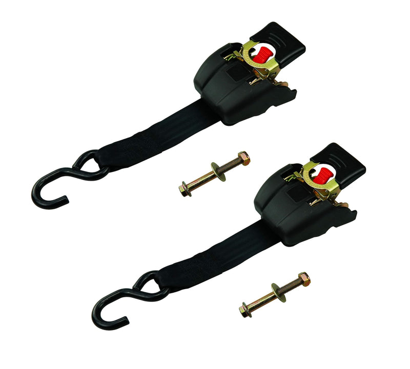 MotoMaster 3,300-lb Retractable Transom Tie Down Strap, 2-in x 43-in, 2-pk Y7