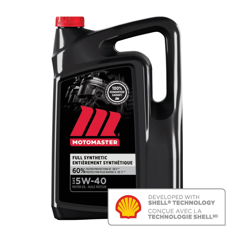 MotoMaster 5W40 Synthetic Engine/Motor Oil, 5-L S1