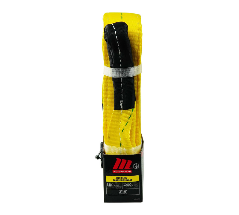 MotoMaster 6,4000-lb Web Lifting Slings, 2-in x 6-ft I6