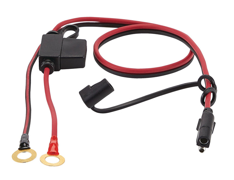 MotoMaster Battery Charging Ring Terminal Lead with SAE Quick-disconnect X1