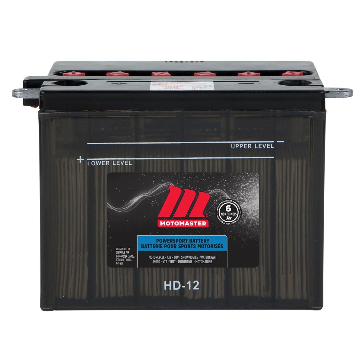 MOTOMASTER ELIMINATOR AGM Group Size 65 Battery, 750 CCA
