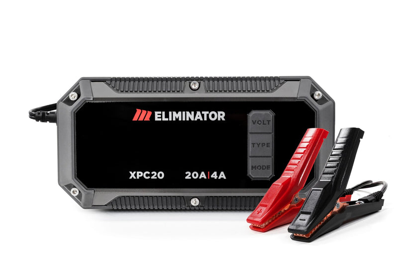 MotoMaster Eliminator Precision Series XPC20 Smart Battery Charger/Maintainer/Desulphator, 20/4-Amp, 6V/12V A0