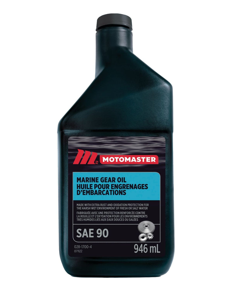 MotoMaster Marine Gear Oil SAE 90, 946-mL X7