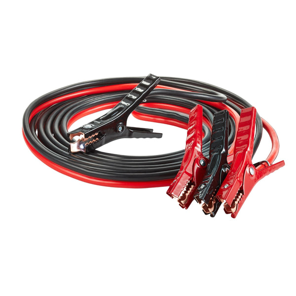 MotoMaster Medium-Duty Booster/Jumper Cables with Built-in LED Lights, 4-Gauge, 20-ft R3