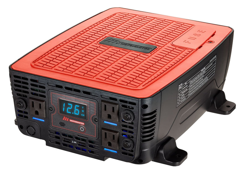 MotoMaster Power Inverter, 3000W, Includes Battery Cables J0