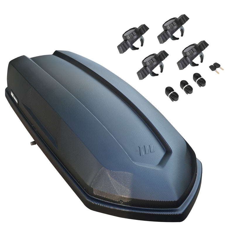 MotoMaster Roof Cargo Box, Black, 500-L, 18-cu.ft B0