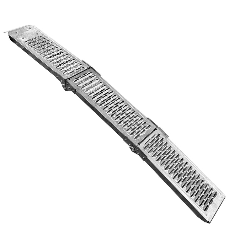 MotoMaster Tri-Fold Steel Loading Ramps, 72-in, 1000-lbs, 1-Pair G3