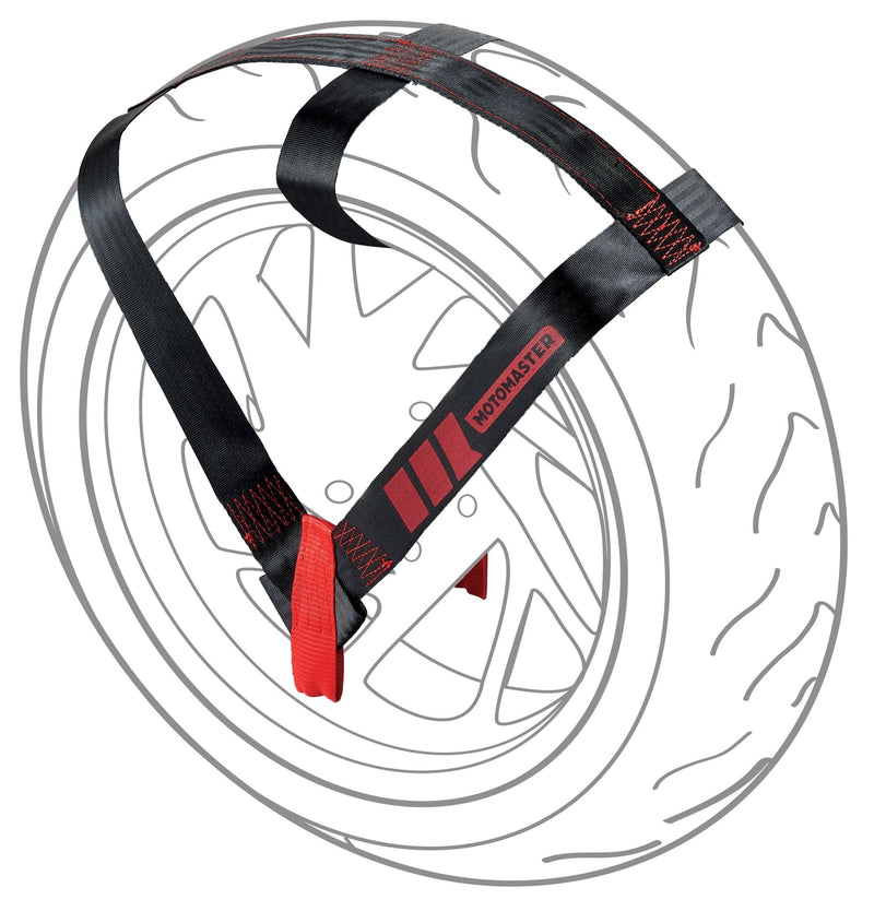 MotoMaster Universal Motorcycle Wheel Tie Down Strap N5