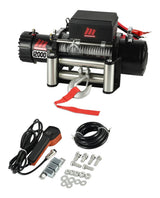MotoMaster Winch with Steel Rope, 12000-lb