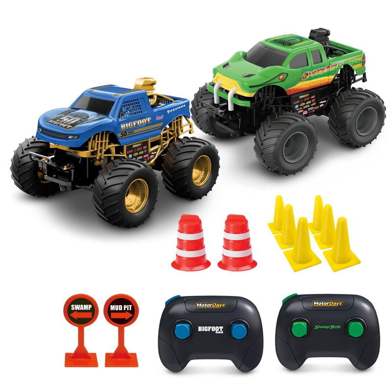 MotorDayz RC Monster Truck Twinpack - 1:24 Scale P8