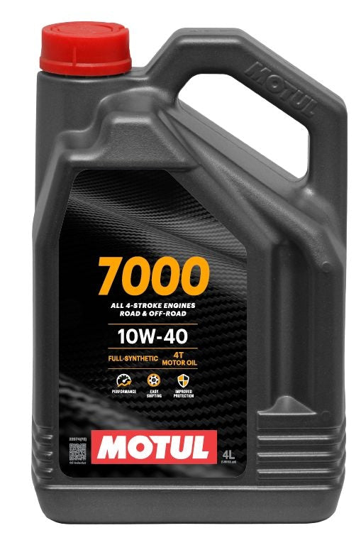 MOTUL 4L 7000 4-Cycle 10W40 Motorcycle Oil M4