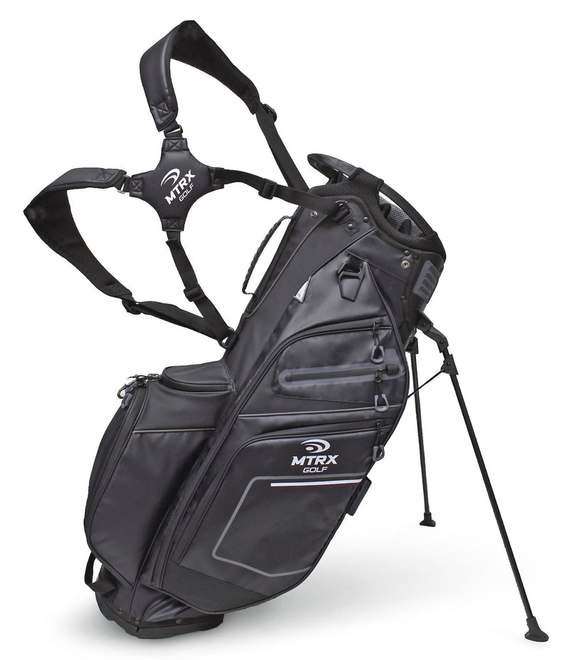 MTRX 14-Way Top Golf Stand Bag, Black C7