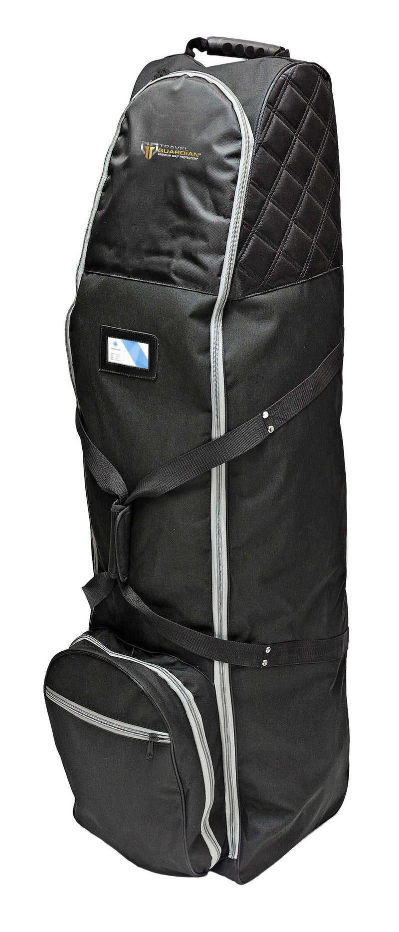 MTRX Premium Travel Golf Bag Cover with Quilted Protection & Extra Storage, Black G5