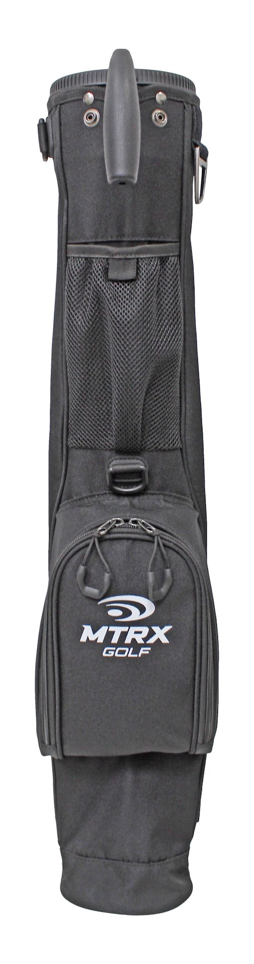 MTRX Sunday 3-Way Top Golf Stand Bag, Lightweight, Black M4