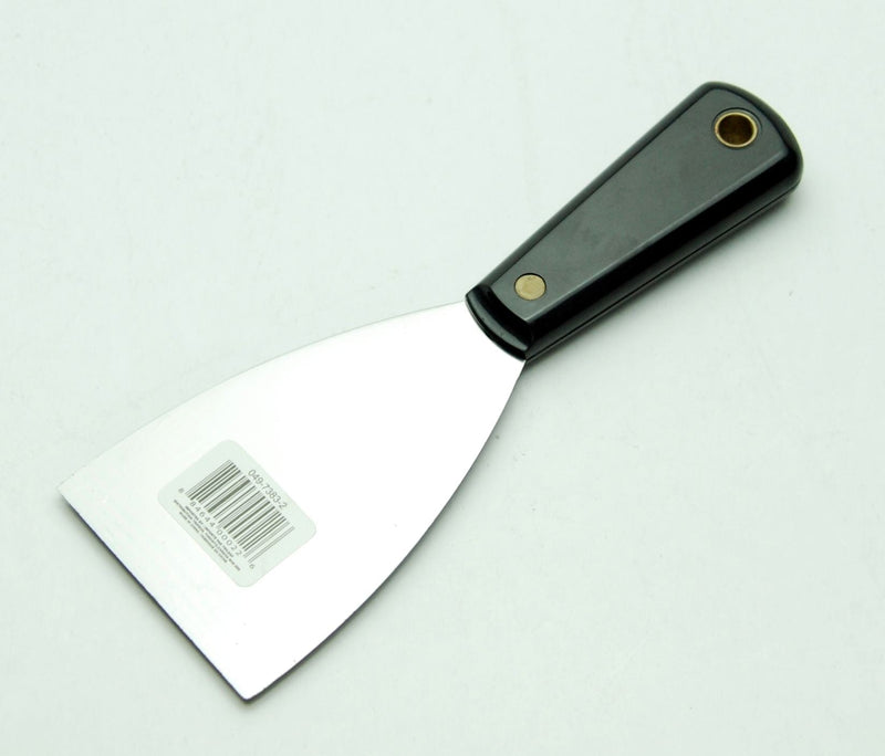 Multi-Purpose Flexible Carbon Steel Wall/Paint Scraper & Spackling/Putty Knife, 3-in Z4