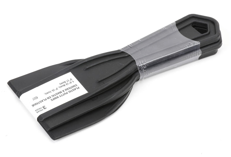 Multi-Purpose Plastic Spackling/Putty Knife, Wall and Paint Scraper Set, 3-pc S2