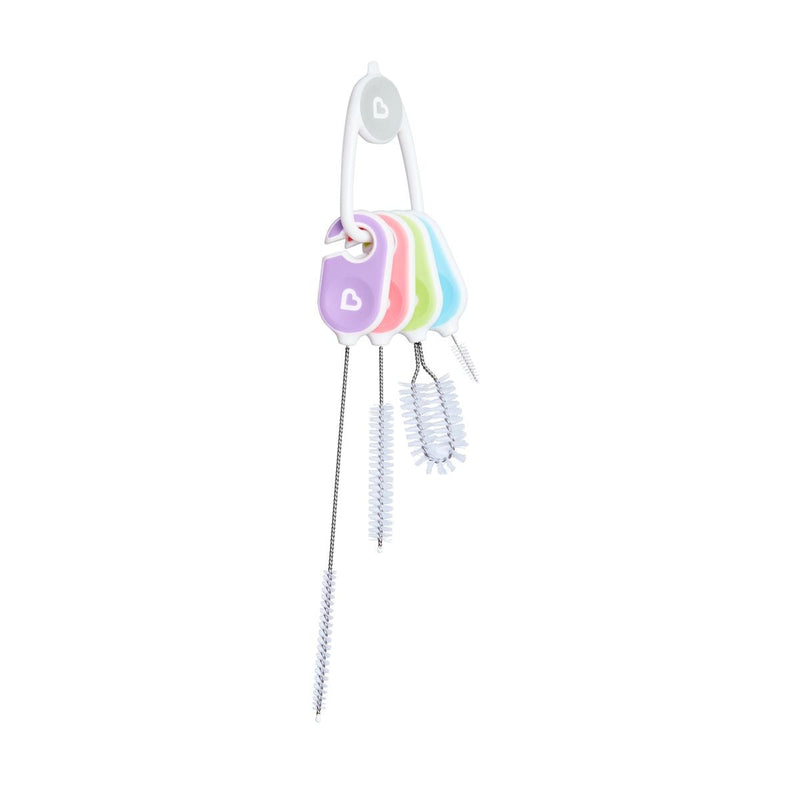 Munchkin Details 4 Brush Set for Baby and Toddler Bottle O3