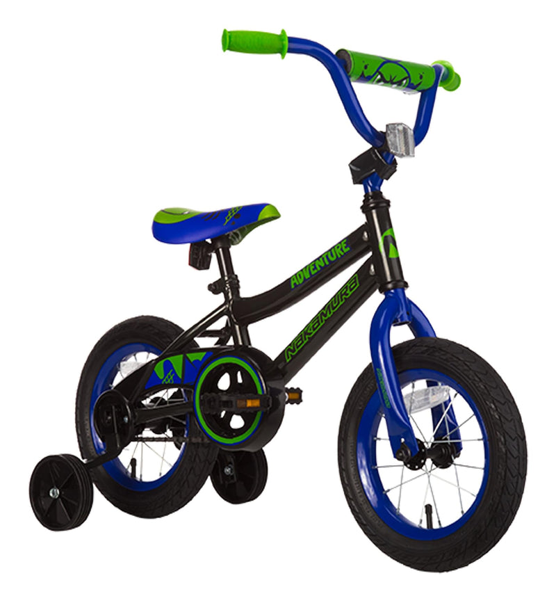 Nakamura Adventure Kid's Bike, Black, 12-in O7