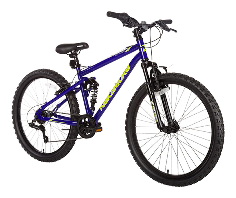 Nakamura Monster 2 Junior Hardtail Mountain Bike, 7-Speed, 24-in F5