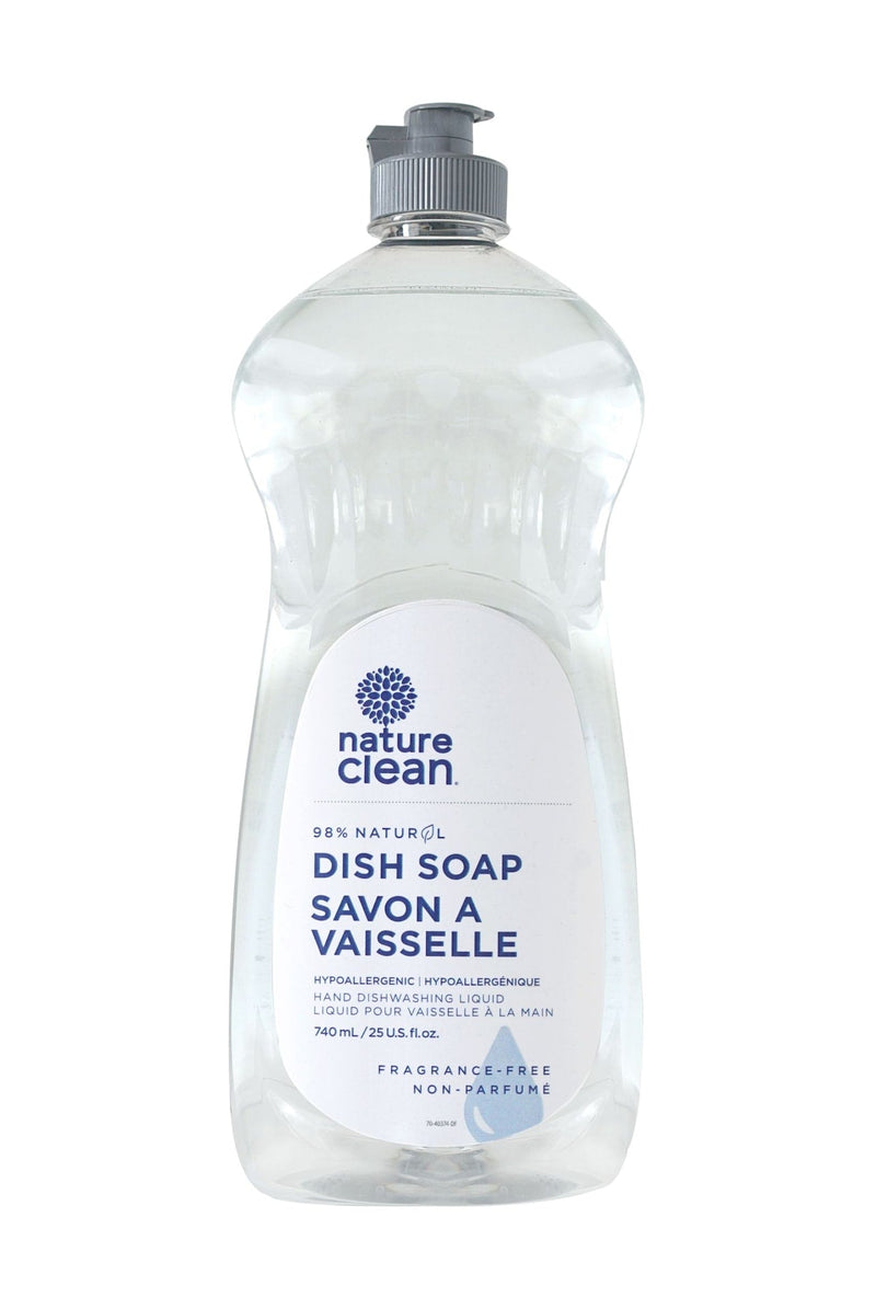 Nature Clean Liquid Dish Soap, Fragrance Free, 740-mL O5