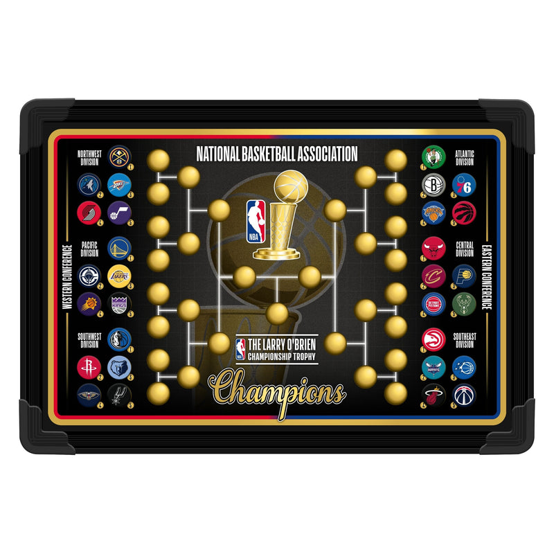 NBA Standing Magnetic Board for Fans, Includes 30 Team Magnets C5