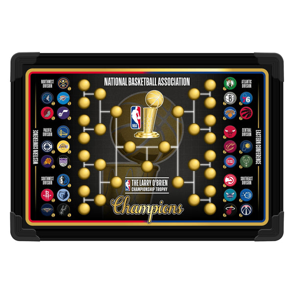 NBA Standing Magnetic Board for Fans, Includes 30 Team Magnets K1