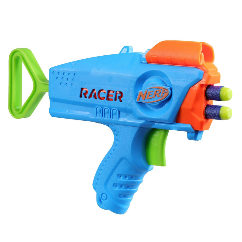 NERF Elite Junior Racer Easy-Play Dart Blaster, Includes 4 Darts, Ages 6+ L7